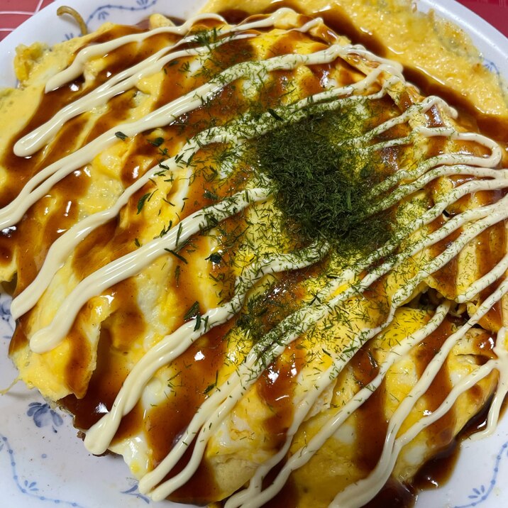 オム焼きそば